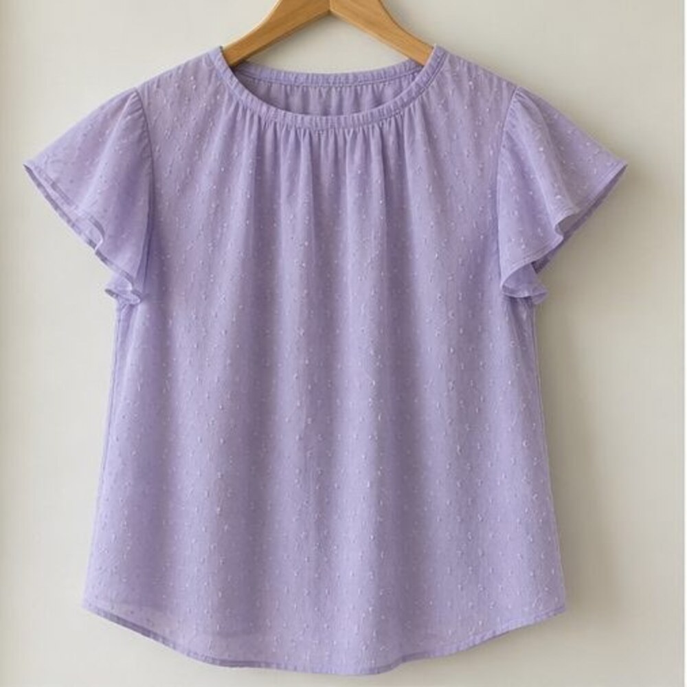 Camel Puff Sleeve Top